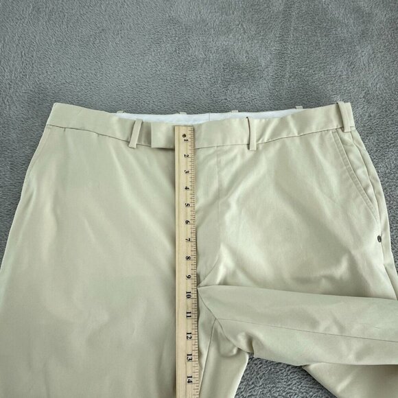 Ralph Lauren RLX Mens Beige Polyester Pants 36/34 2867 - Picture 7 of 11